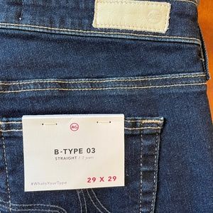 AG Jeans B-Type 03 straight leg NWT